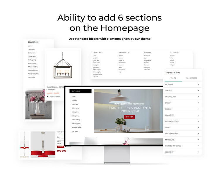 Lighting Store Lighting Responsive Practical Shopify Theme #76484-2