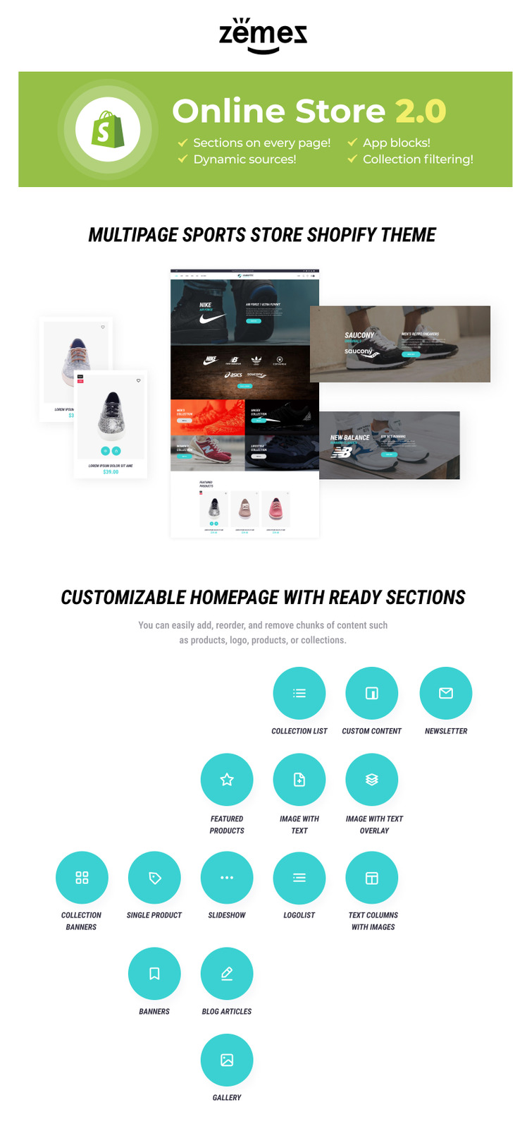 Hamintec Luxury Quality Sneakers Store Shopify Theme #62362-1
