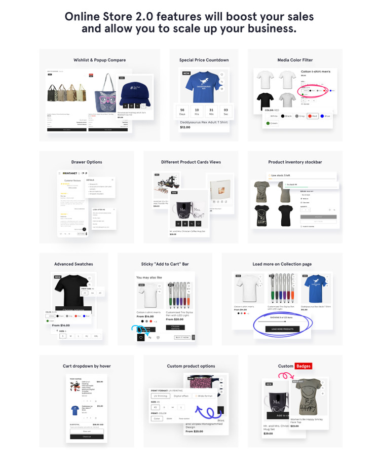 Printanet Accessories Online Store Shopify Theme #67628-3