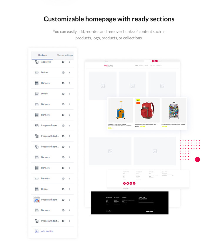 KarDone Multipurpose Designs Shopify Theme #62439-8