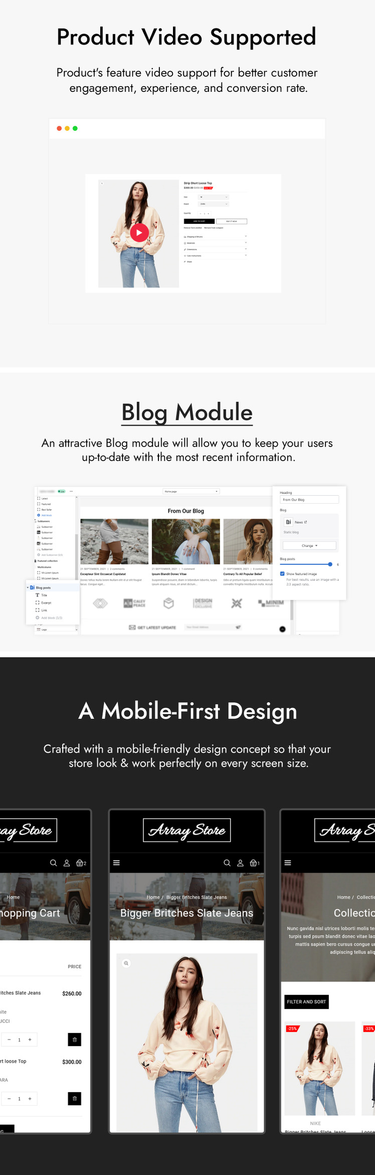 Array Fashion Store Shopify Theme #209878-3