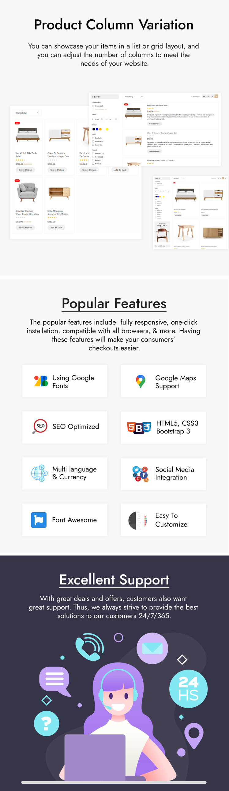 Furnitru Furniture Store Shopify Theme #236364-4
