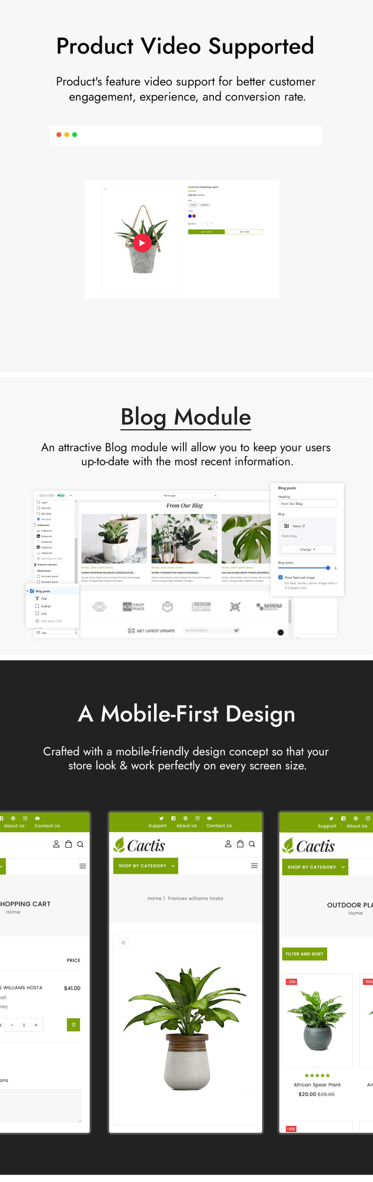 Cactis Plants and Gardening Tools Online Store Shopify Theme #243803-3