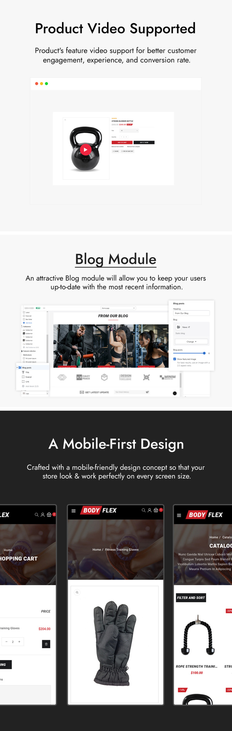 Bodyflex Gym and Fitness Shopify Theme #217442-3