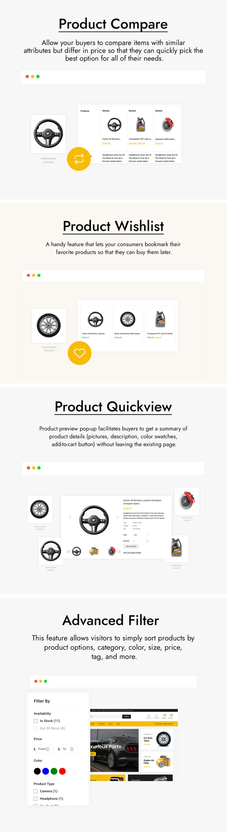 Autostey Auto Spare Parts Shopify Theme #247077-2
