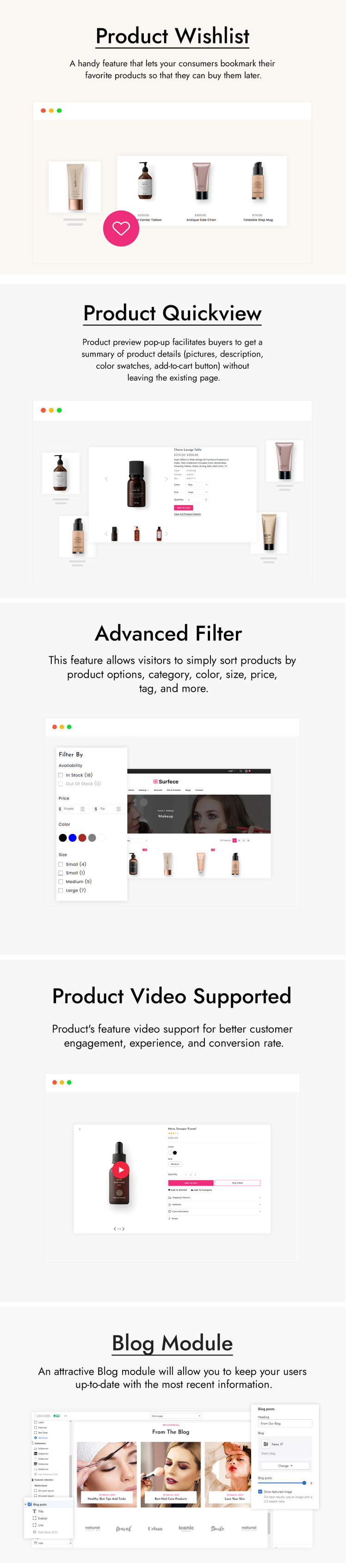 Surfece Beauty and Natural Cosmetics Store Shopify Theme #255626-2