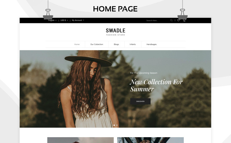 Swadle The Fashion Responsive Shopify Theme #239497