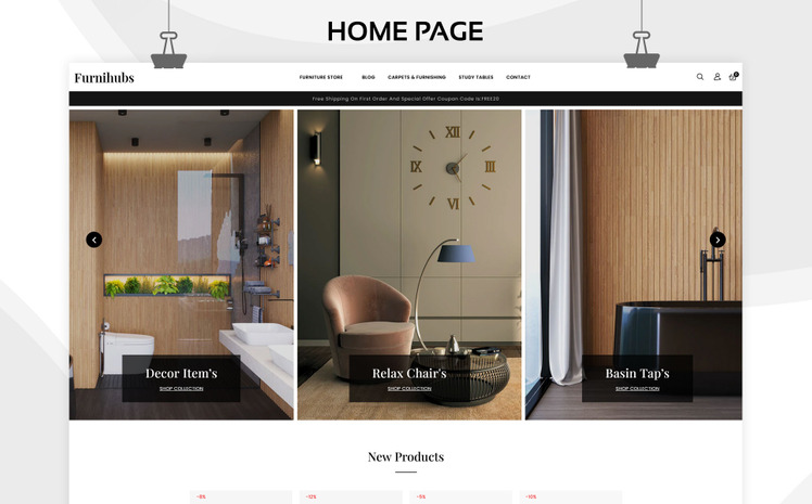 Furnihubs The Furniture Responsive Shopify Theme #238982