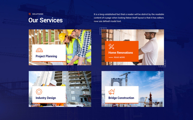 BuilderSpot - Building and Construction WordPress Theme #178663