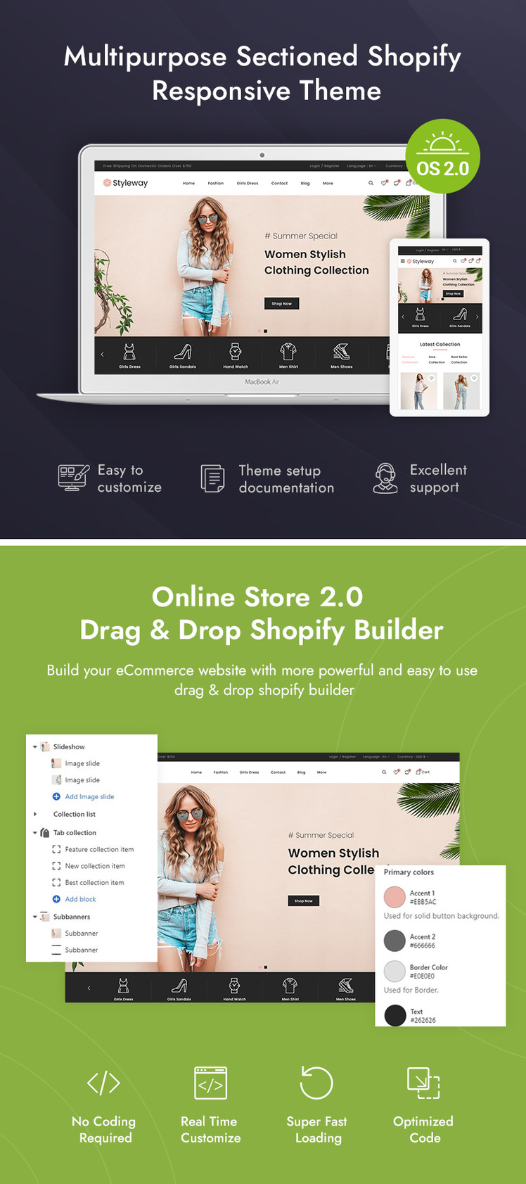 Styleway Online Fashion Store Shopify Responsive Theme #209638-1