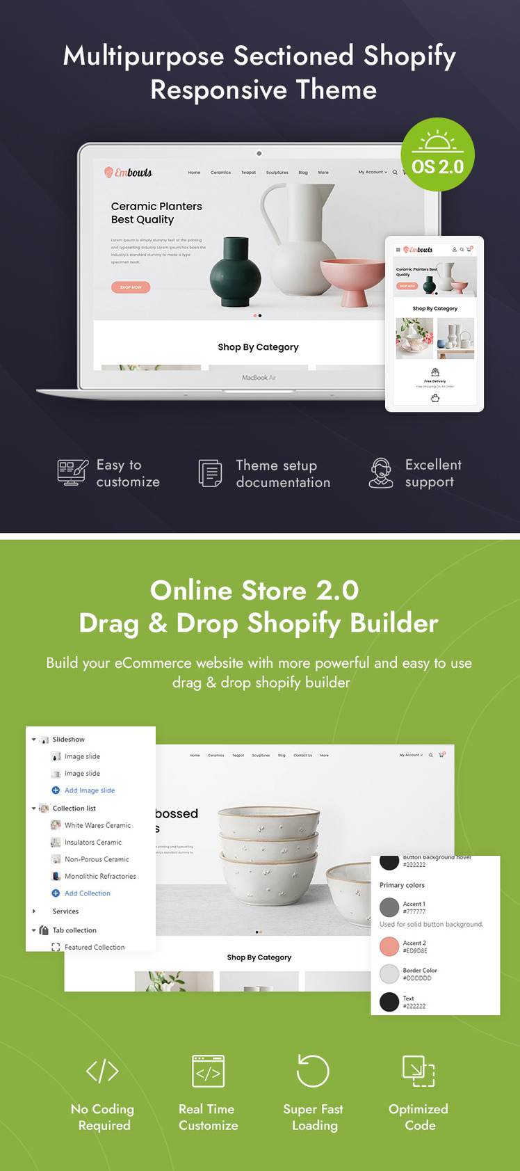 Embowls Ceramics Pottery Store Shopify Responsive Theme #241015-1