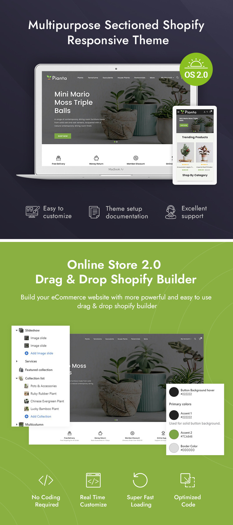 Pianta Nursery Potted Plant Store Shopify Theme #231123-1