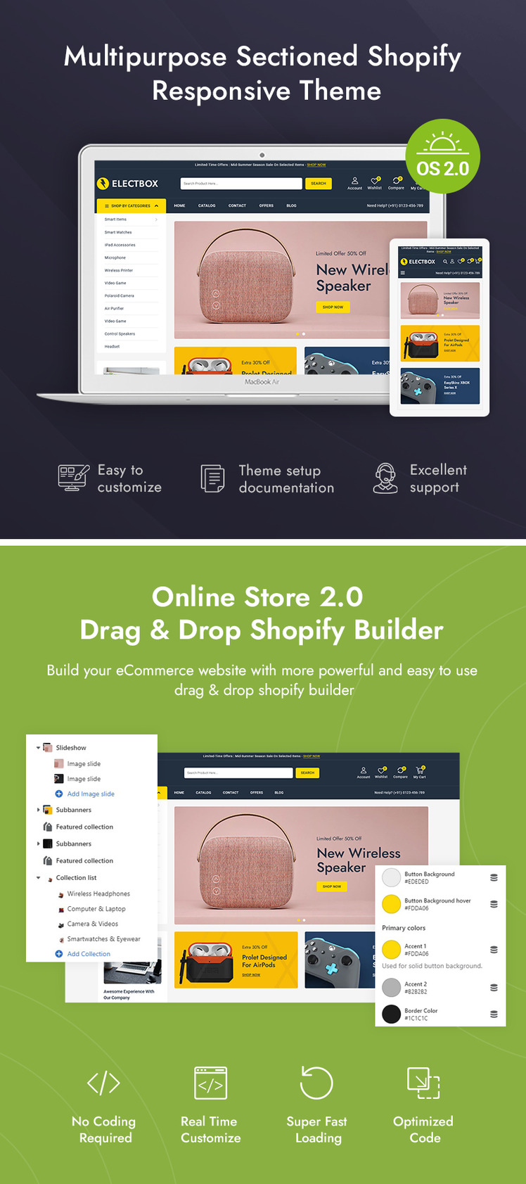 Electbox Electronics Super Store Shopify Theme #253296-1