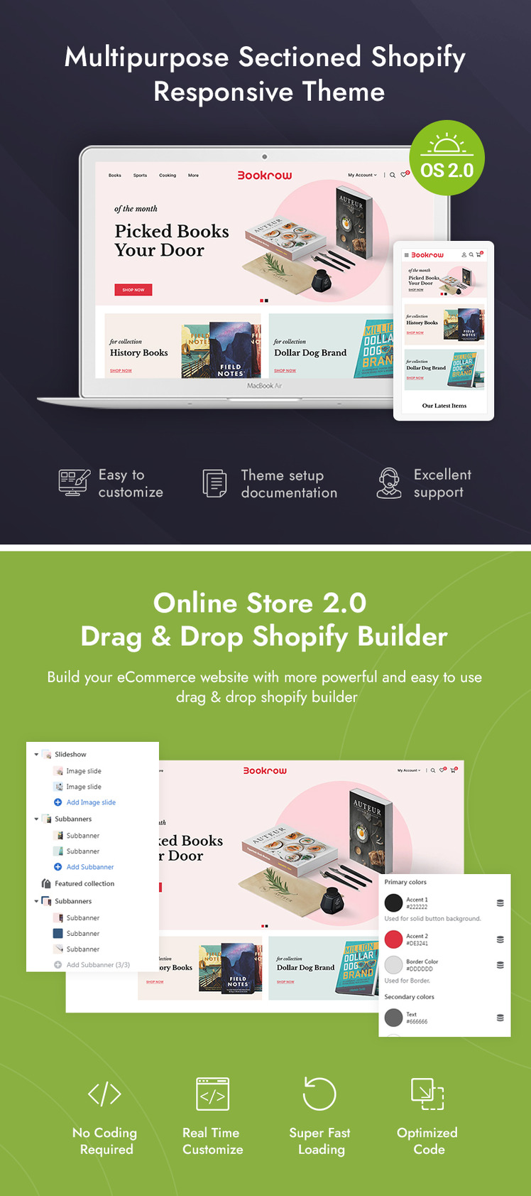 Bookraw Book Store Shopify Responsive Theme #267109-1