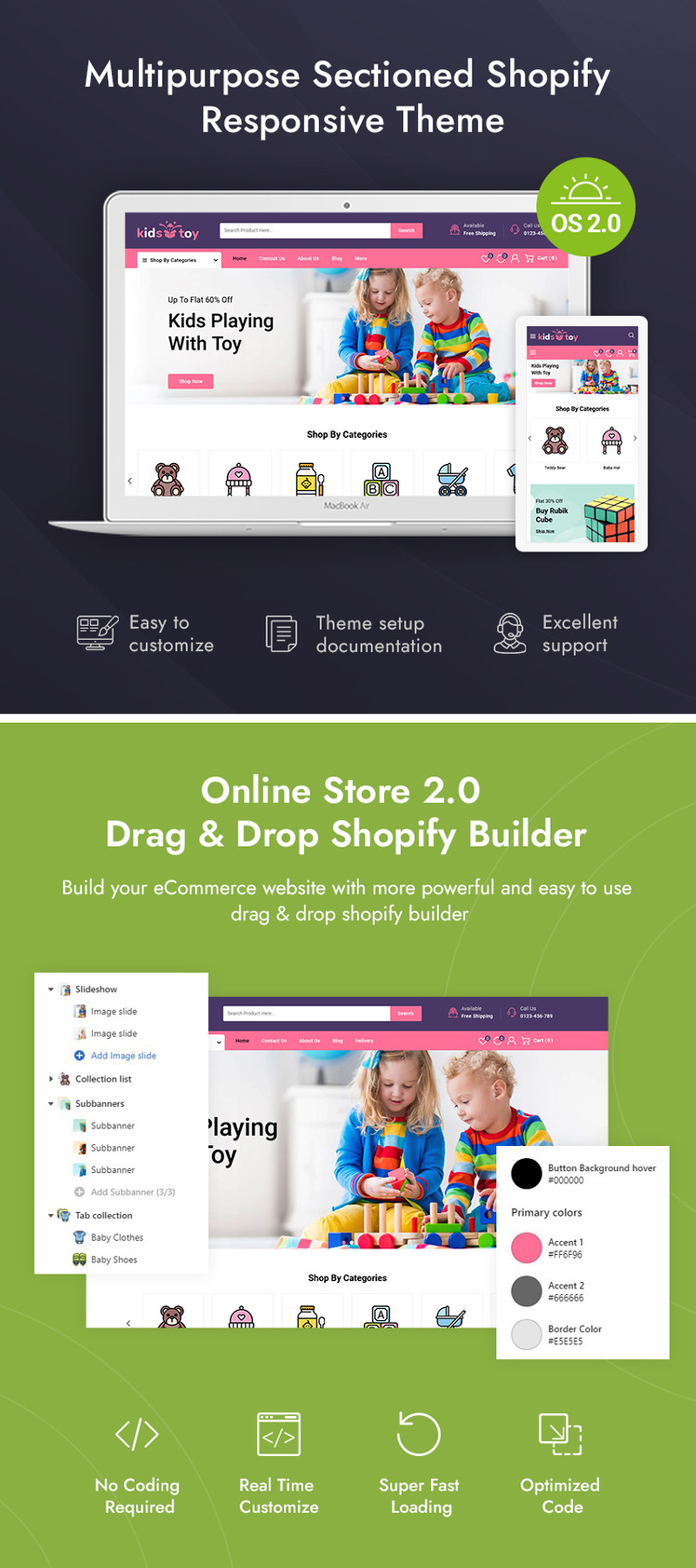 KidsToy Toys Store Shopify Responsive Theme #228659-1