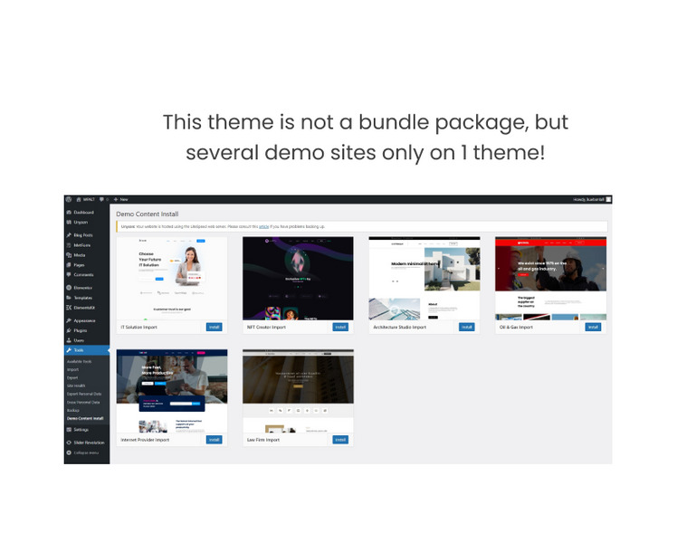 WPALT - Multipurpose Creative WordPress Theme #245665