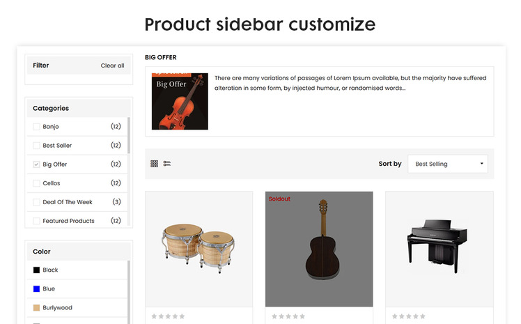 Muzyka The Music Guitar Premium Shopify Theme #187975