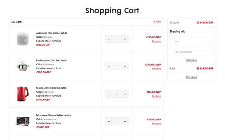 Kitchen The Kitchen Appliance Premium Shopify Theme #207556