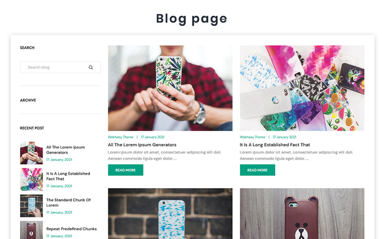 Cover The Phone Cases Accessories Premium Shopify Theme #209566