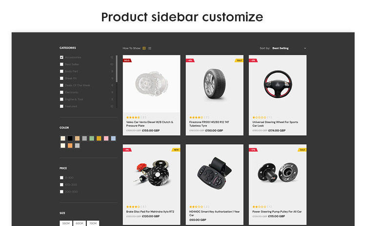 Autopart The Autopart Accessories Shopify Theme #201671