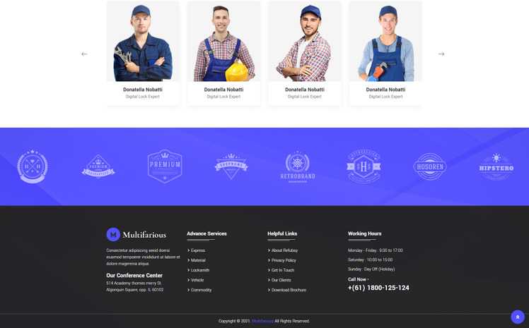 Multifarious Multifarious - Multi-Concept Corporate WordPress Theme With AI Content ...