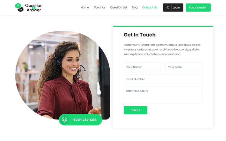 Q&A - Question & Answer WordPress Theme #232042
