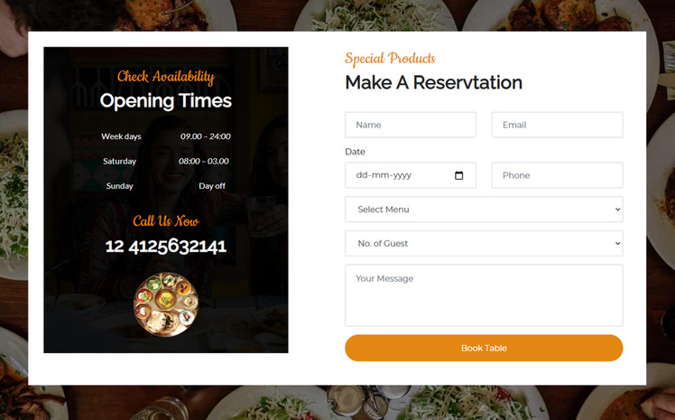 Eatery - Restaurant WordPress Theme #209864