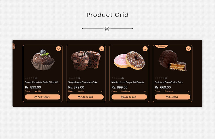 Zingo Cakes Sweets Chocolate Shopify Theme #329077