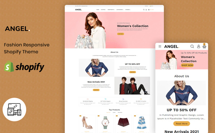 Angel Fashion Shopify Theme #164984