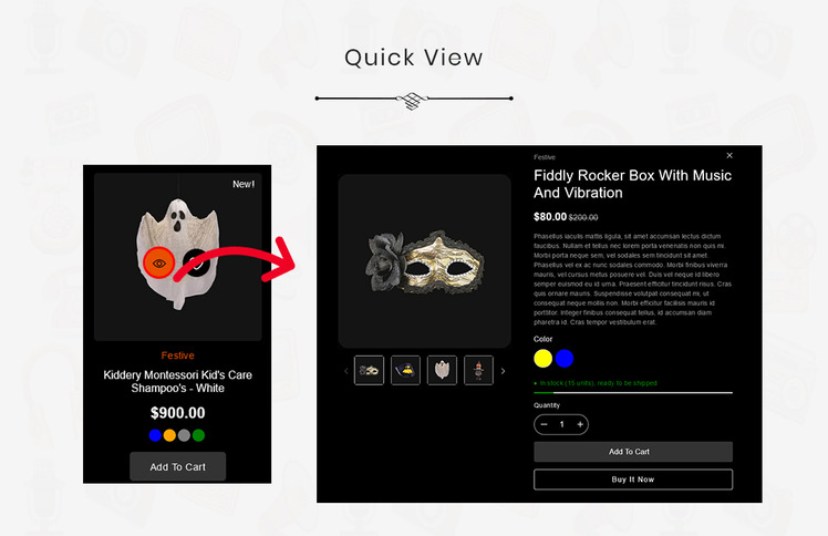 Festive Halloween Christmas Gift Responsive Shopify Theme #285811