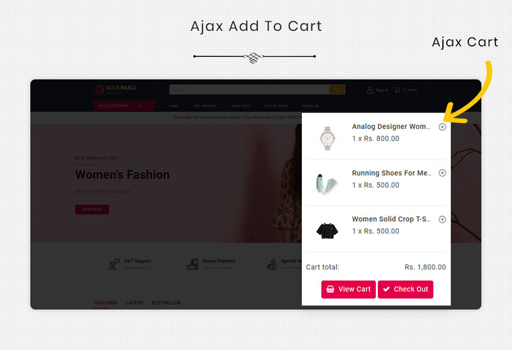 MaxiMall Multipurpose Premium Shopify Theme #178049