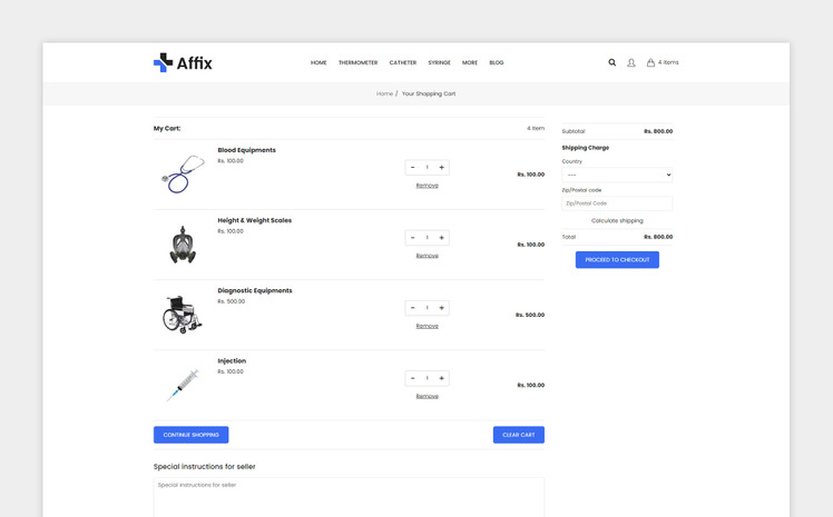 Affix Responsive Shopify Theme #381436