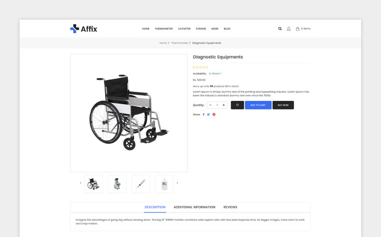 Affix Responsive Shopify Theme #381436