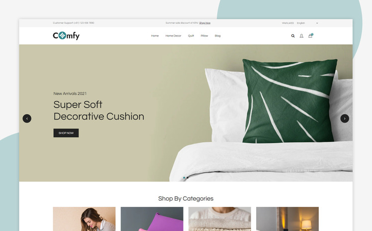 Comfy Responsive Shopify Theme #400679
