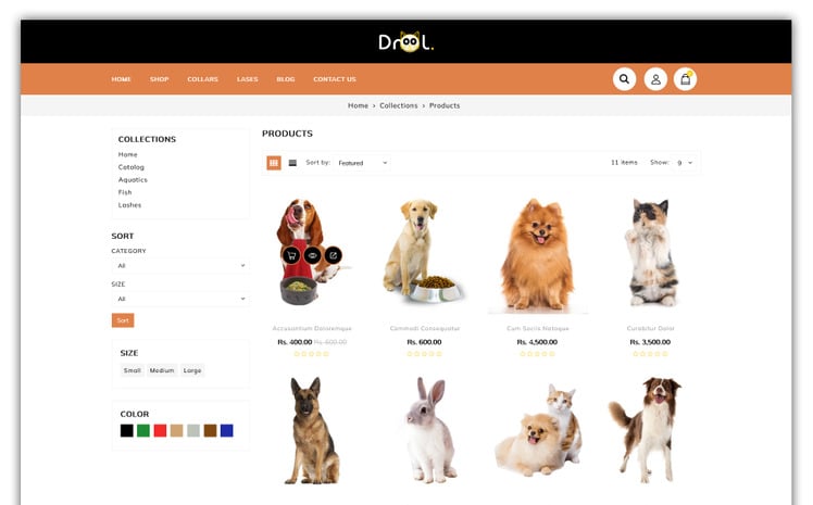 Drool Store Shopify Theme #199454