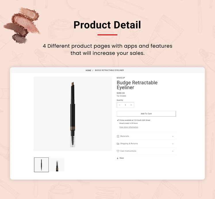 Style Mega Beauty Minimal Beauty Shopify Premium Responsive Theme #279781-9