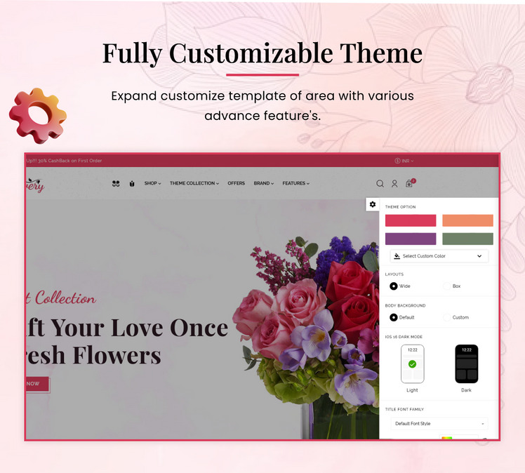 Flowery Flower and Gift Shopify Store #271317-13