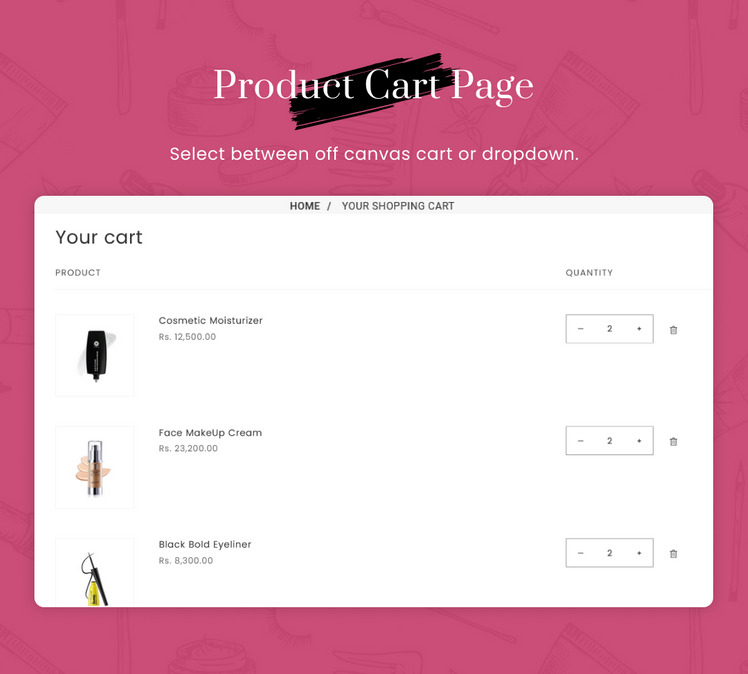 Costery Mega Cosmetics Perfume Health Beauty Shopify Premium Responsive Theme #280501-12