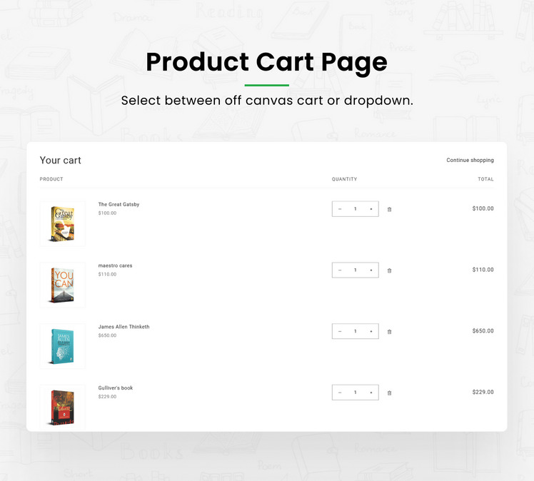 Books Comics Book Store Premium Responsive Shopify Theme #278433-12