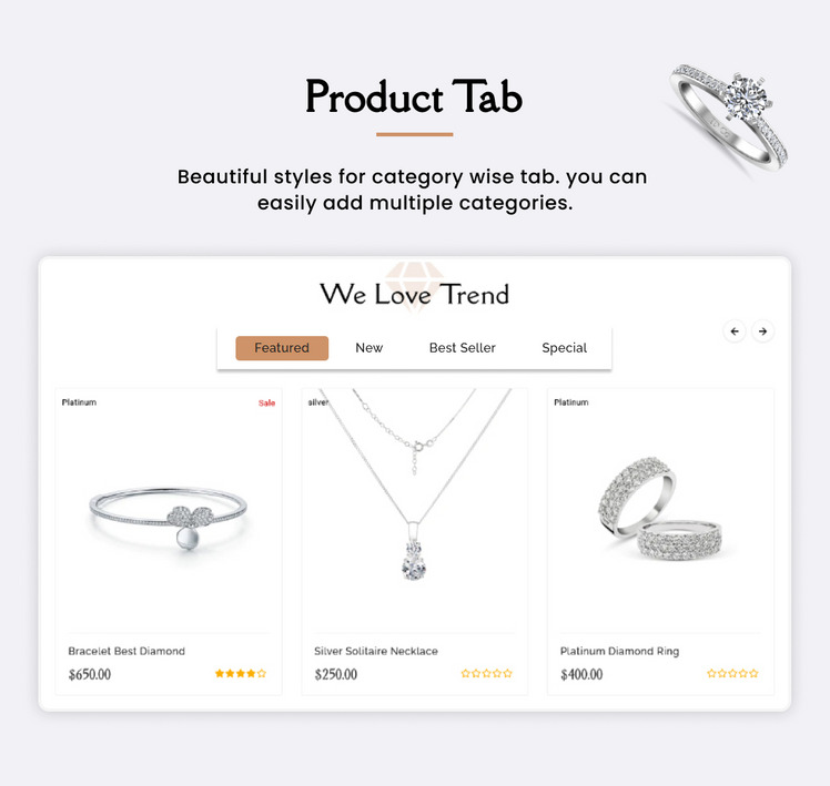 Juliya Mega Jewellery Jewelry Watch Accessories Shopify Premium Responsive Theme #279779-8