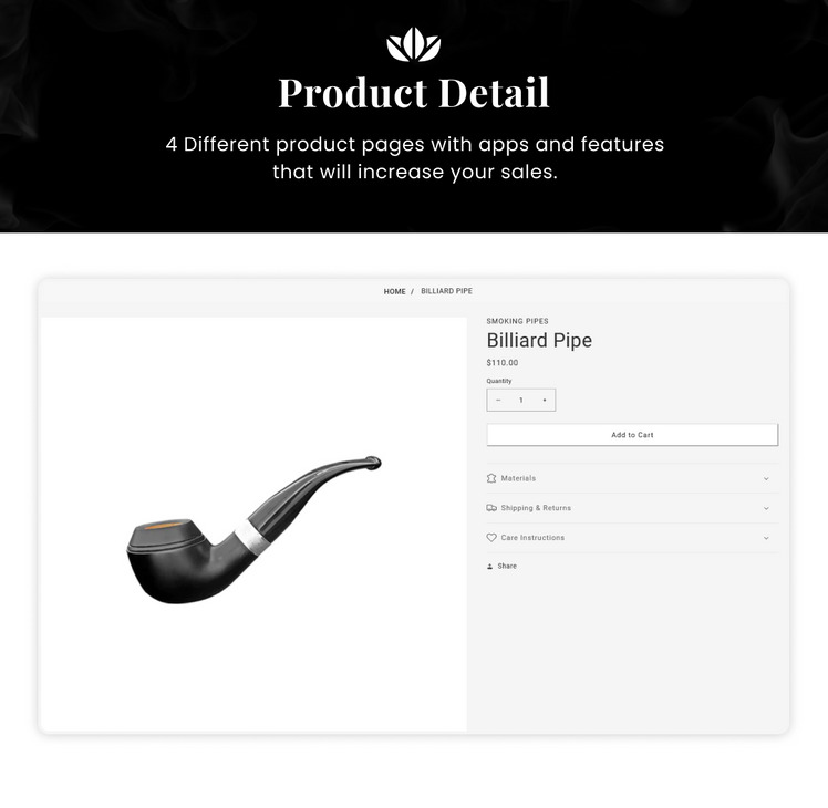 Smokers Mega Cigar Tobacco Shopify Theme #251011-10