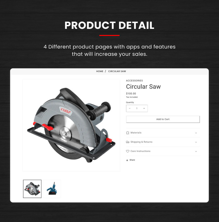 Toolsify Megastore Tools and Machine Shopify Responsive Template #280495-9
