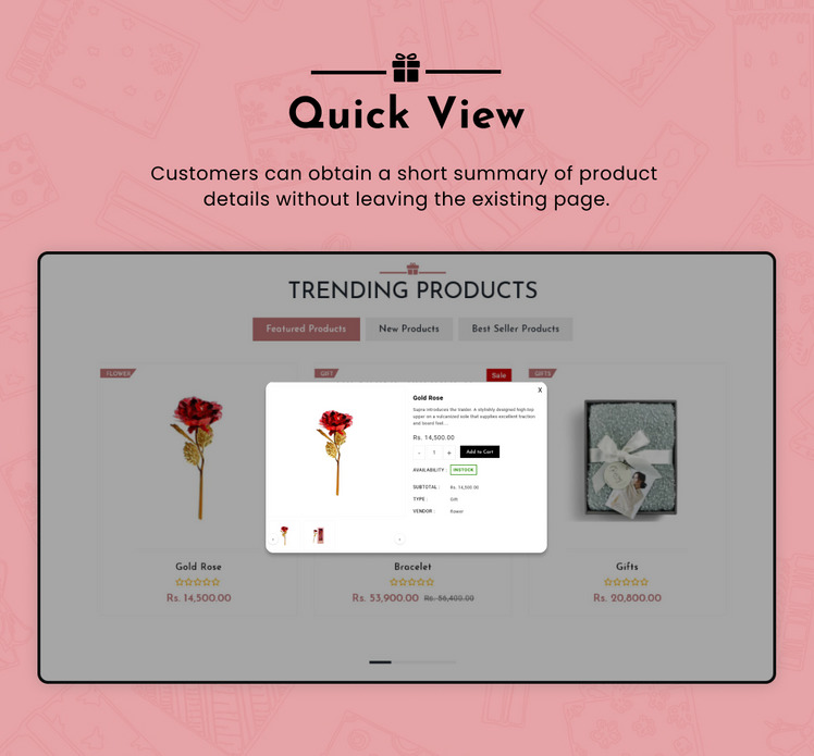 Gift Shop Art and Christmas Gift Valentine s Gifts Exchange Shopify Themes #280502-10