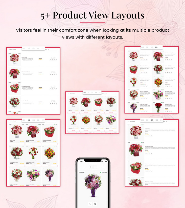 Flowery Flower and Gift Shopify Store #271317-11