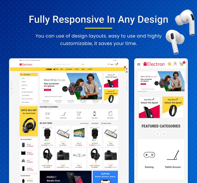 Electron Mega Electronics Super Best Shopify Theme #284962-5