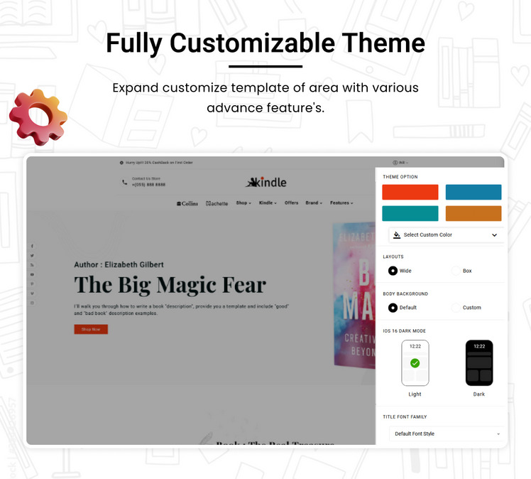 Kindle Books and Digital Comics Store Shopify Theme #269073-13