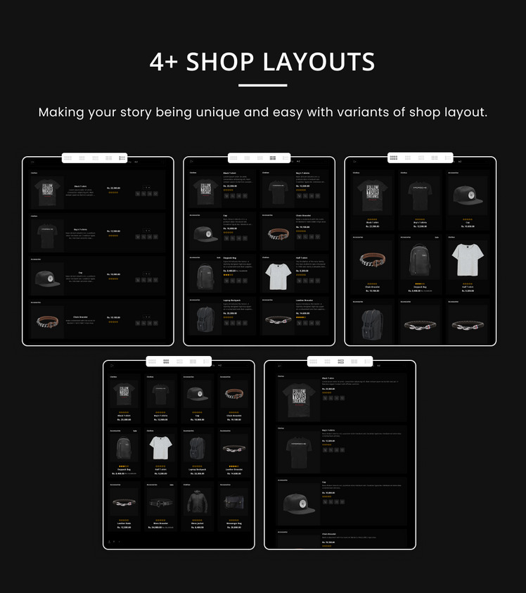Brand Mega Fashion Style Cloths Shoes Shopify Premium Responsive Theme #280505-11