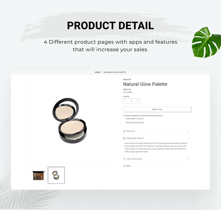 Sephoria Bio Cosmetics Health Beauty Shopify Responsive Store #278428-10