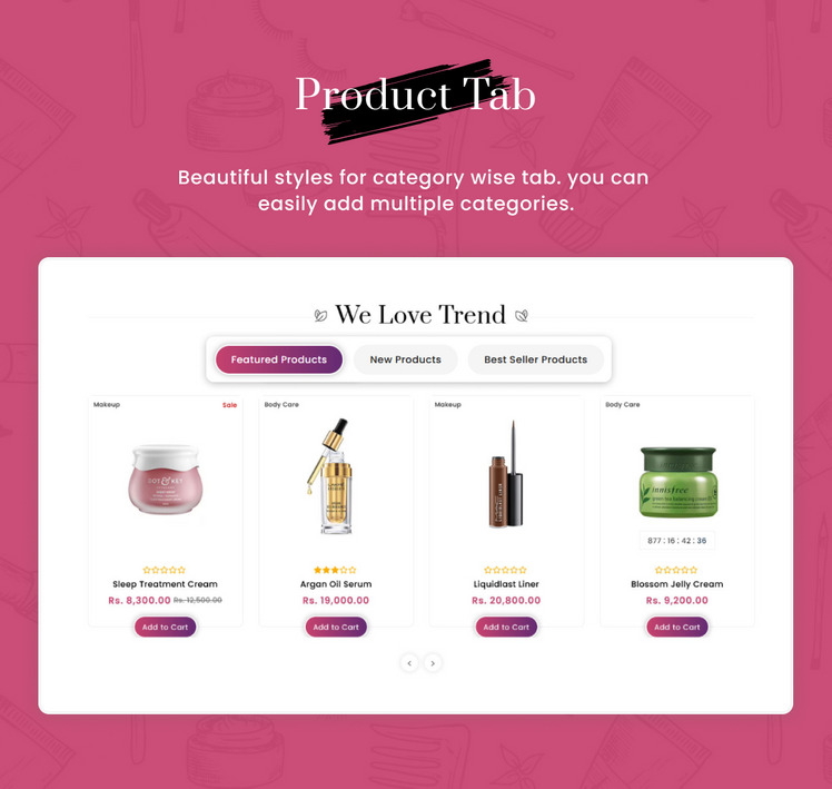 Costery Mega Cosmetics Perfume Health Beauty Shopify Premium Responsive Theme #280501-8