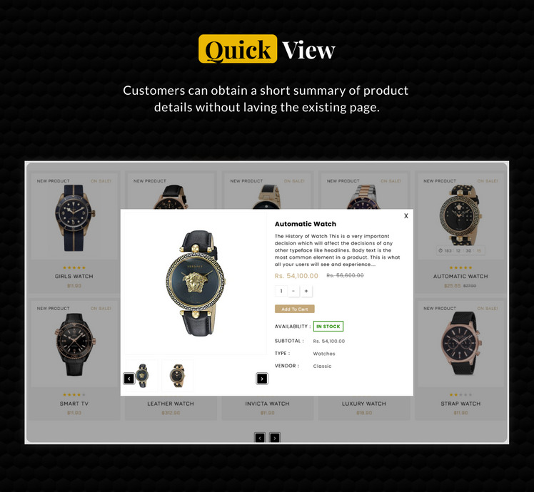 Royal Mega Watch Jewelry Multipurpose Super Shopify Store #252613-10
